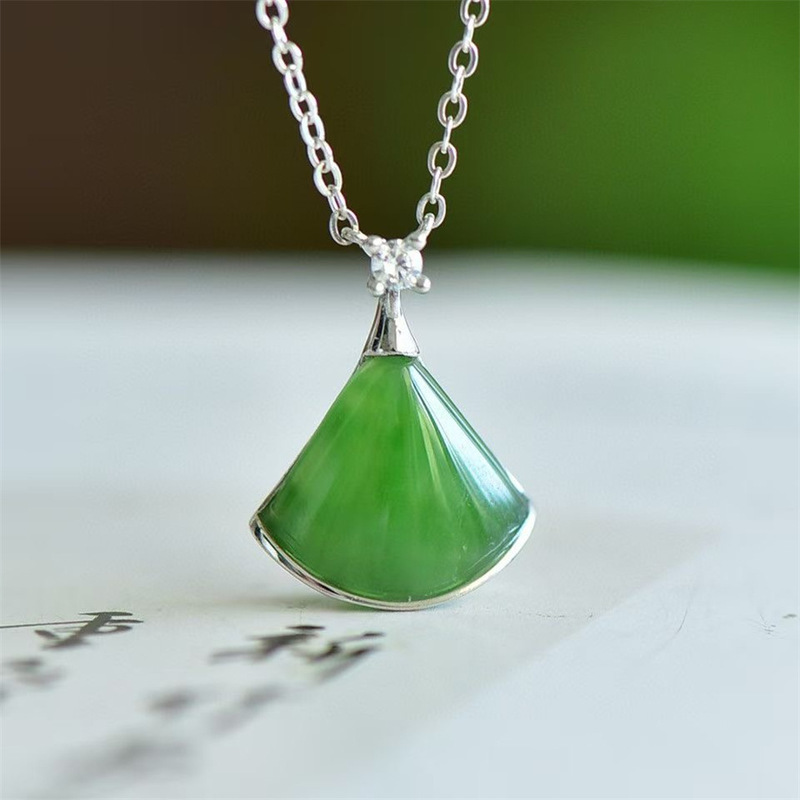 Skirts - skirt clavicle chain pendant, S925 silver