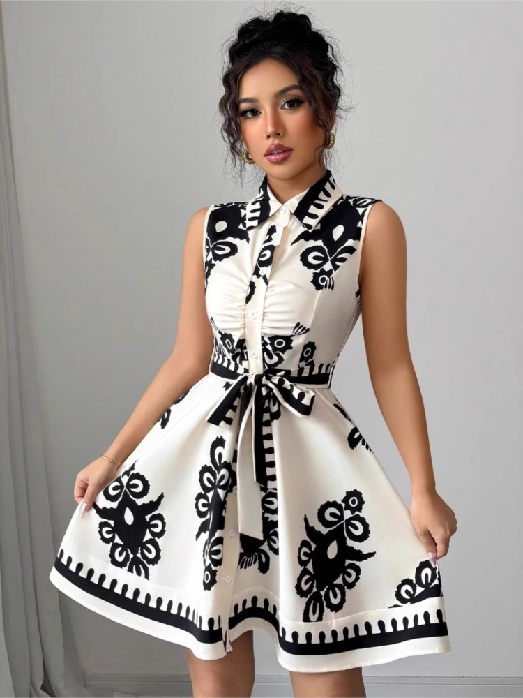 Summer New Fashion Casual Dres - French Vintage Floral Midi Dress review and price