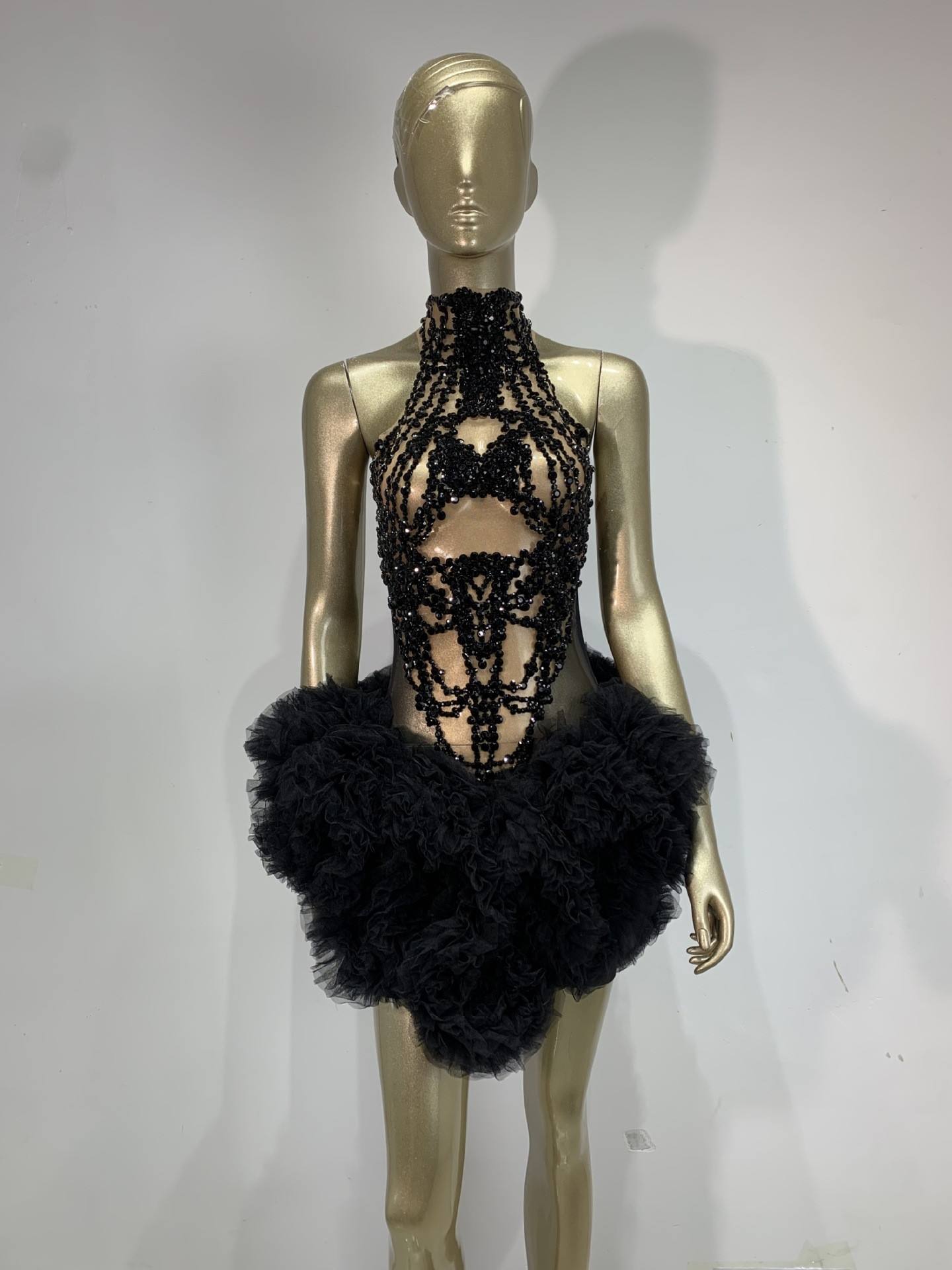 Women Mini Dress Sparkly Rhine - Sparkly Rhinestone Club Party Dress review and price
