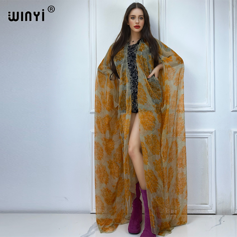 WINYI maxi kimono summer Persp - Boho Summer Beach Maxi Dress review and price