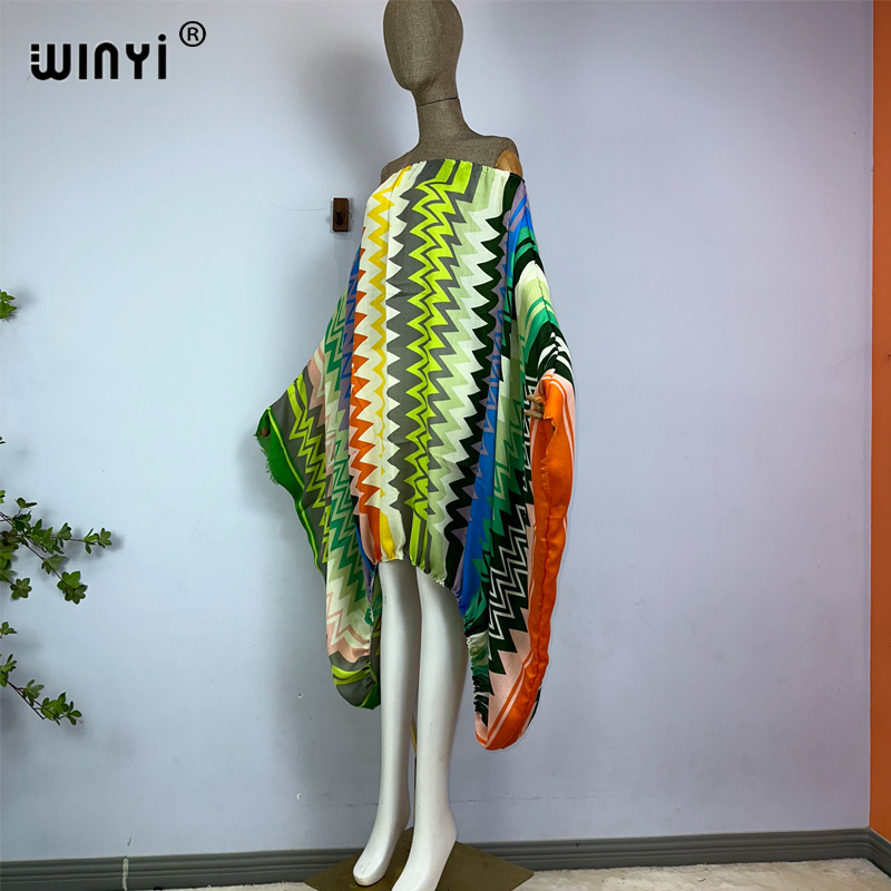 WINYI Women Sexy One Neck Maxi - Boho Summer Beach Maxi Dress review and price