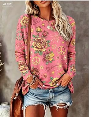 Women Long Sleeve T‑Shirt Hipp - Blouses review and price
