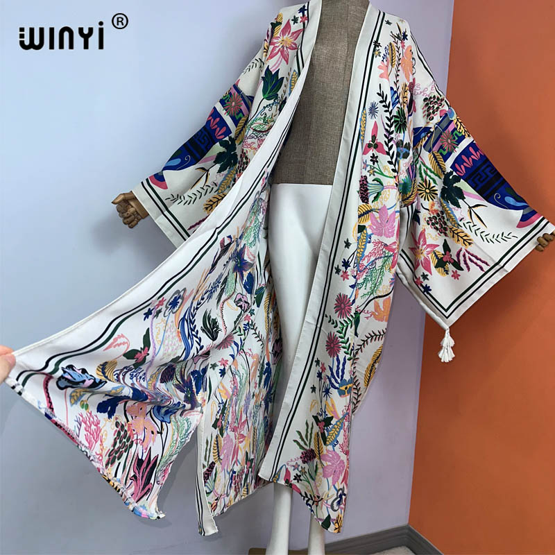 WINYI kimono new boho beach su - Boho Summer Beach Maxi Dress review and price