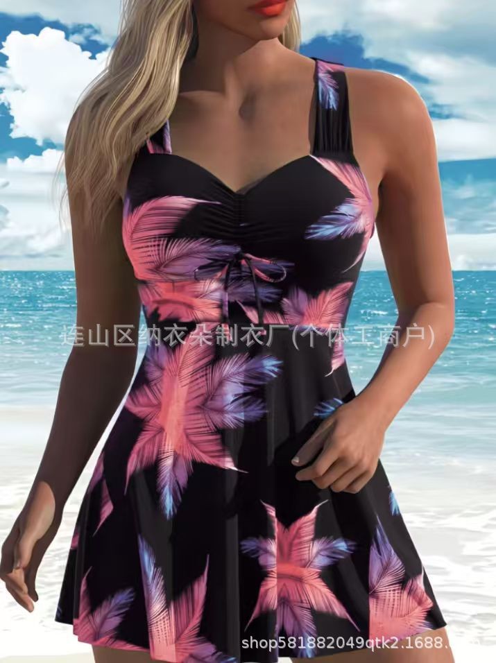 Woman Tankini Floral Print Sle - Tops review and price