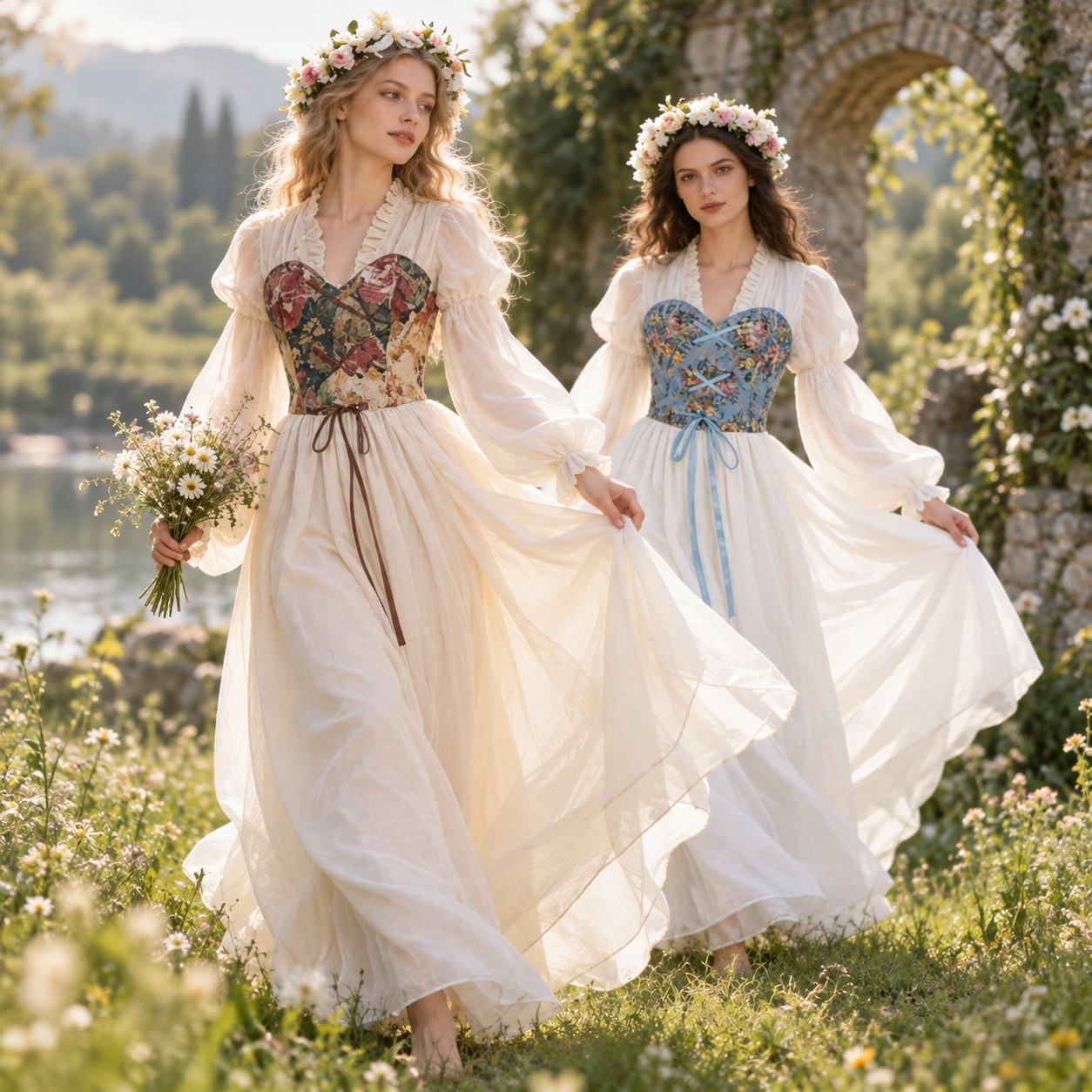 Renaissance Style Corset Waist - Dresses review and price